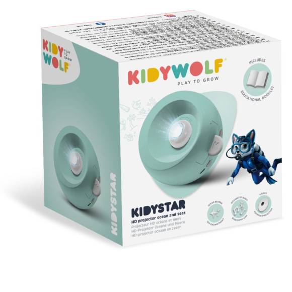 Kidywolf - Kidystar Oceany - projektor dla dzieci